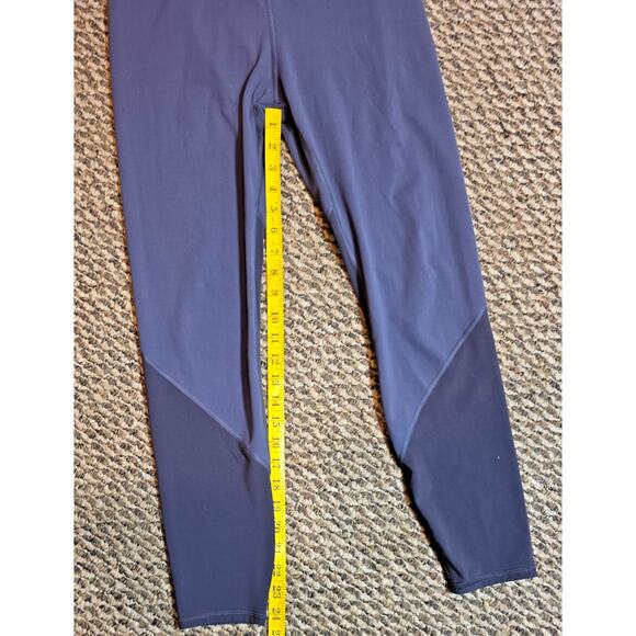 Vuori Women’s Colorblock Leggings Blue/Gray Lg Yoga Pants Athletic Activewear - Picture 4 of 6